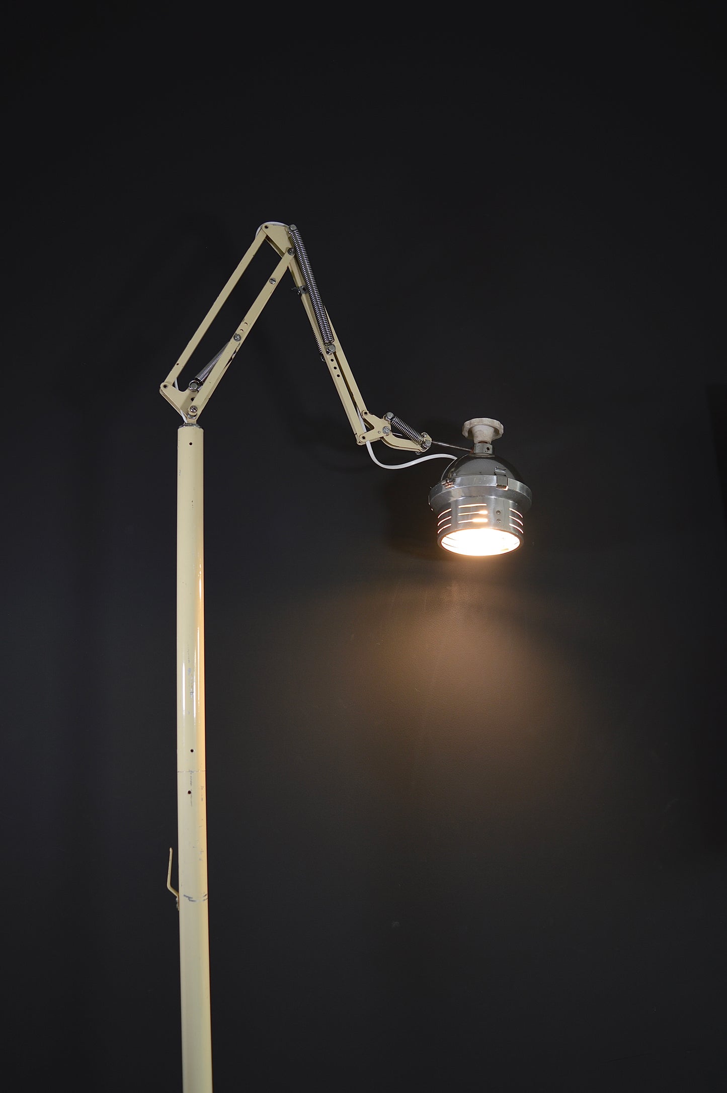 Medical Anglepoise Trolley Floor Lamp by Herbert Terry