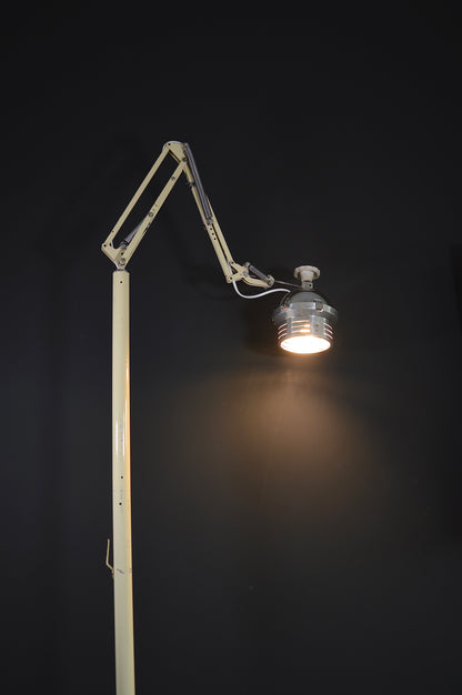 Medical Anglepoise Trolley Floor Lamp by Herbert Terry