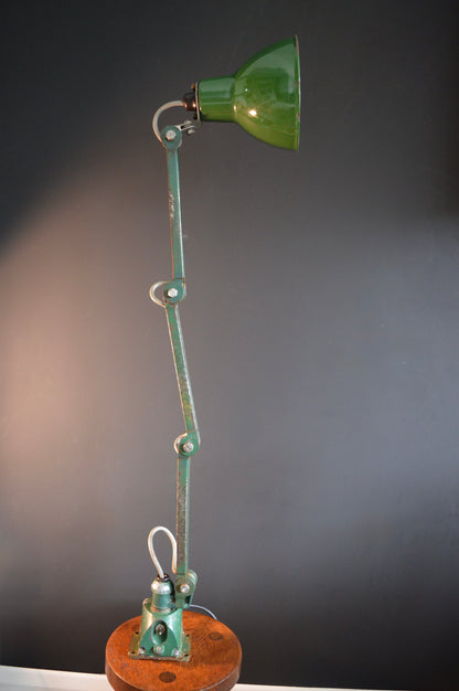 1940s EDL 3-arm machinist/work lamp