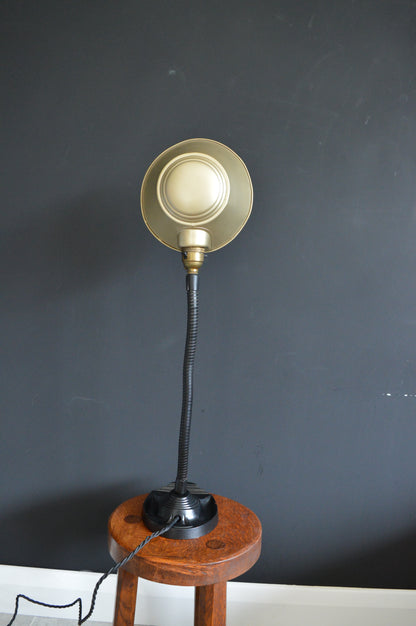1930s Aladdin MFG Gooseneck lamp
