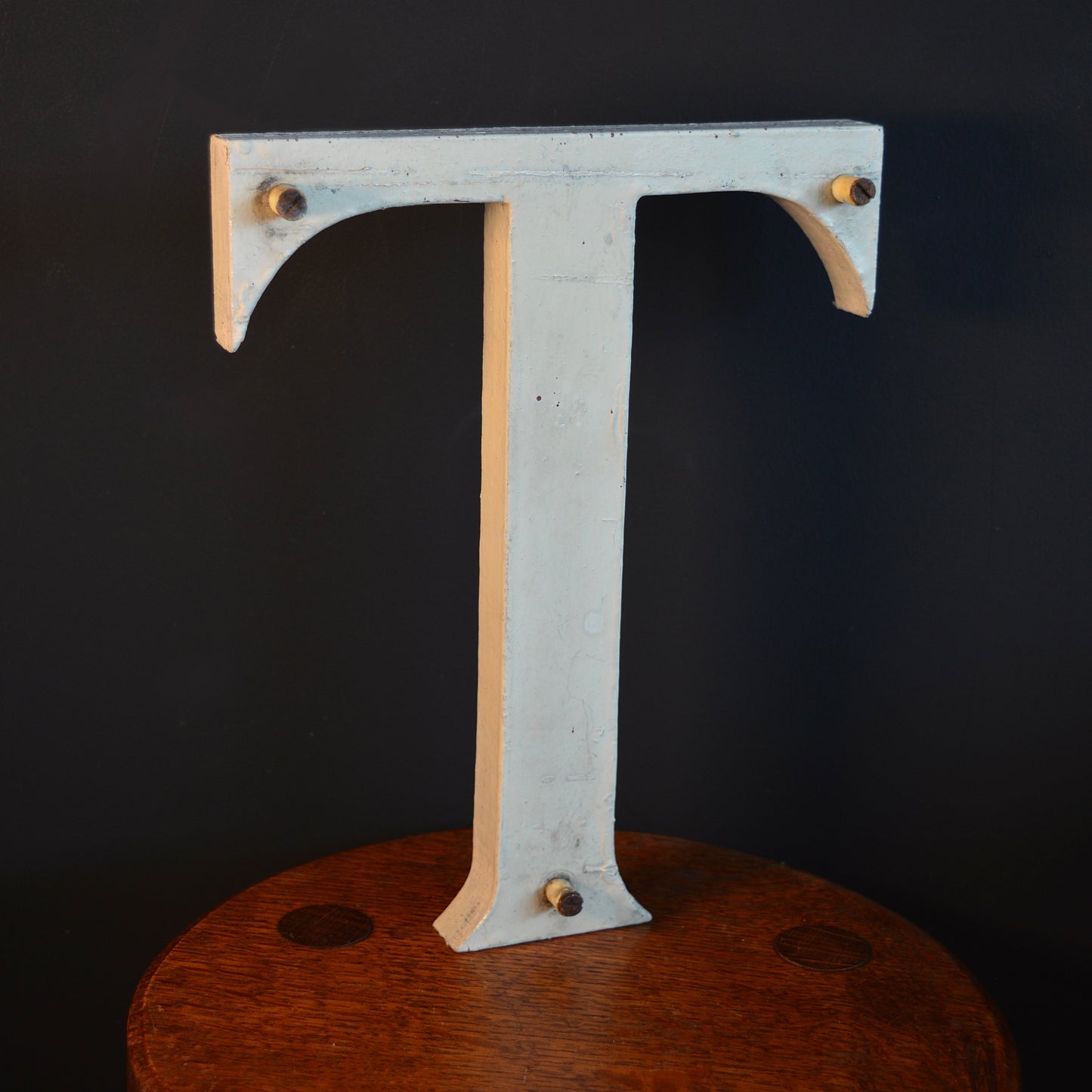 Vintage Wooden letter ‘T’