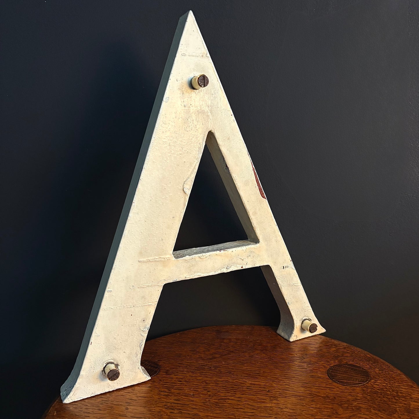 Vintage wooden letter ‘A’