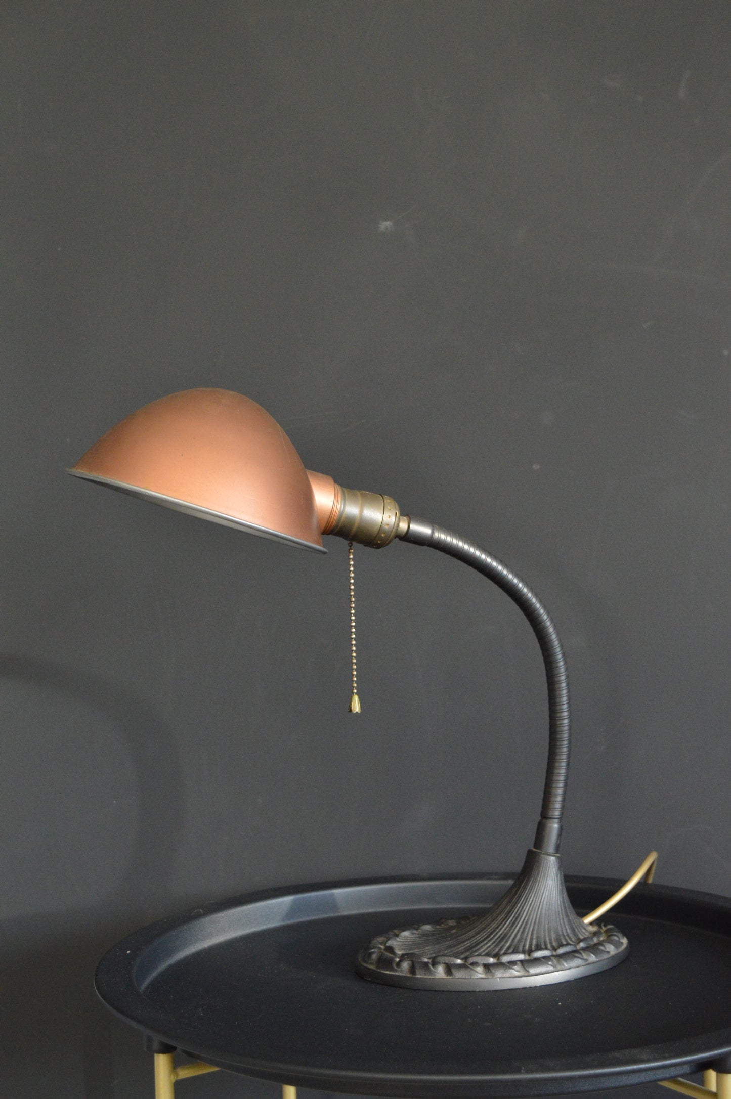 1930s Leviton Gooseneck Lamp