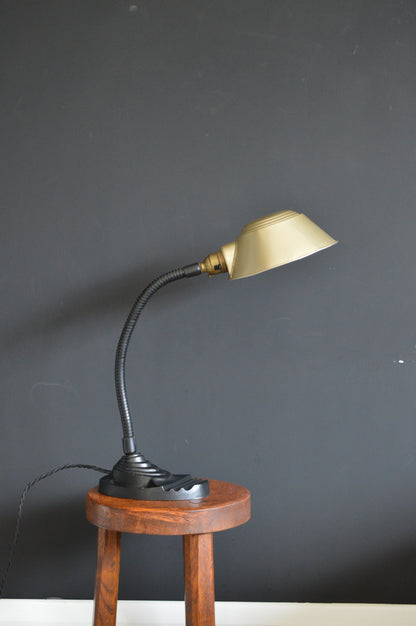 1930s Aladdin MFG Gooseneck lamp