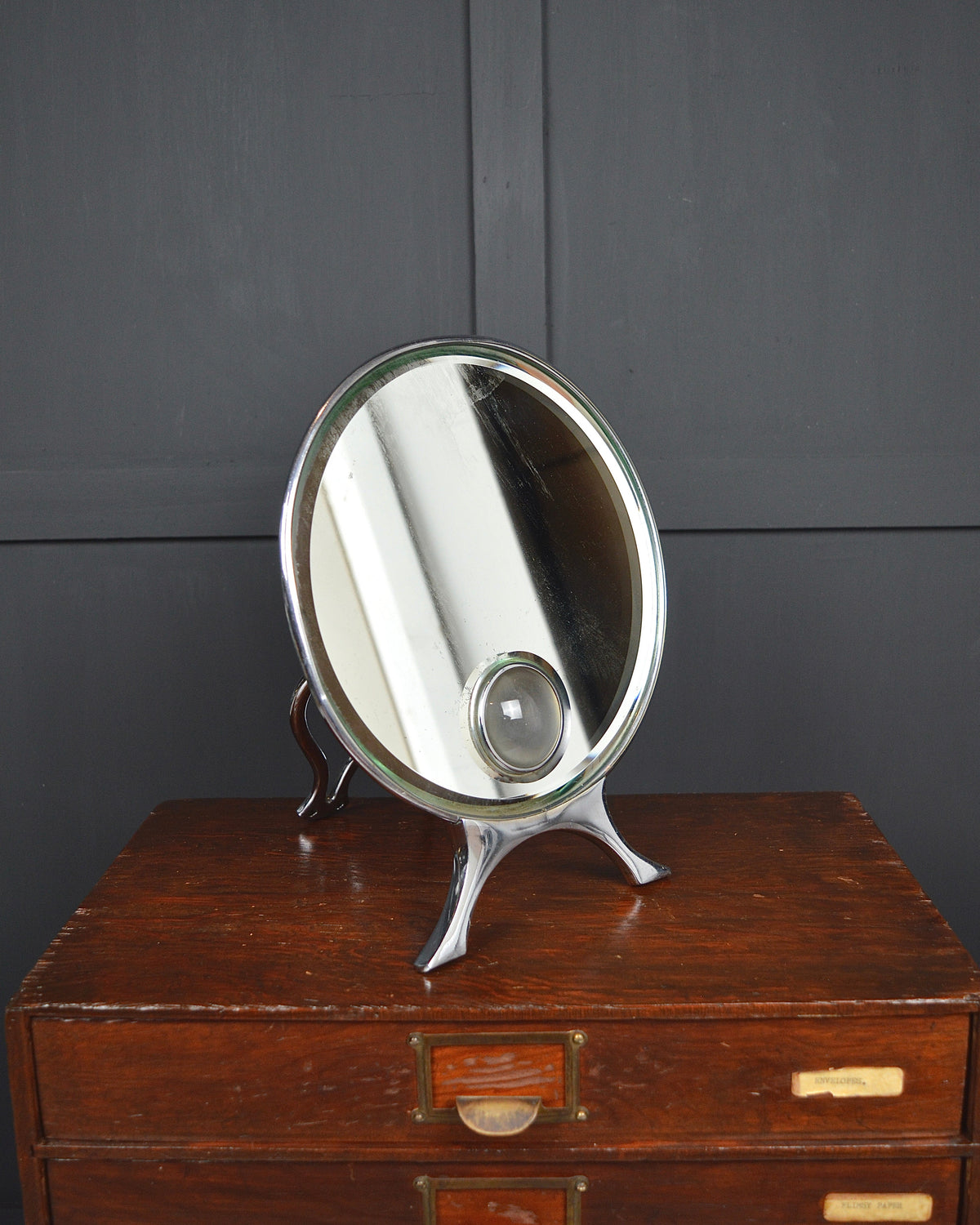 Art deco shaving mirror