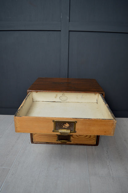 20th century post office stationary drawers