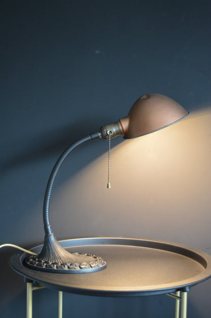1930s Leviton Gooseneck Lamp