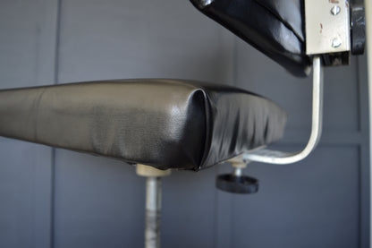 Vintage industrial machinists chair