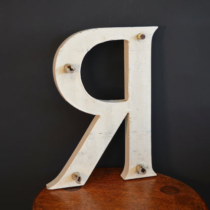 Vintage Wooden letter ‘R’