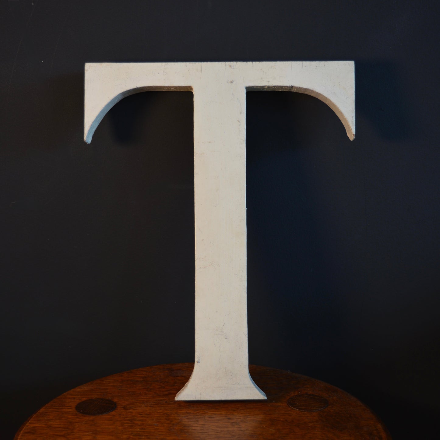 Vintage Wooden letter ‘T’