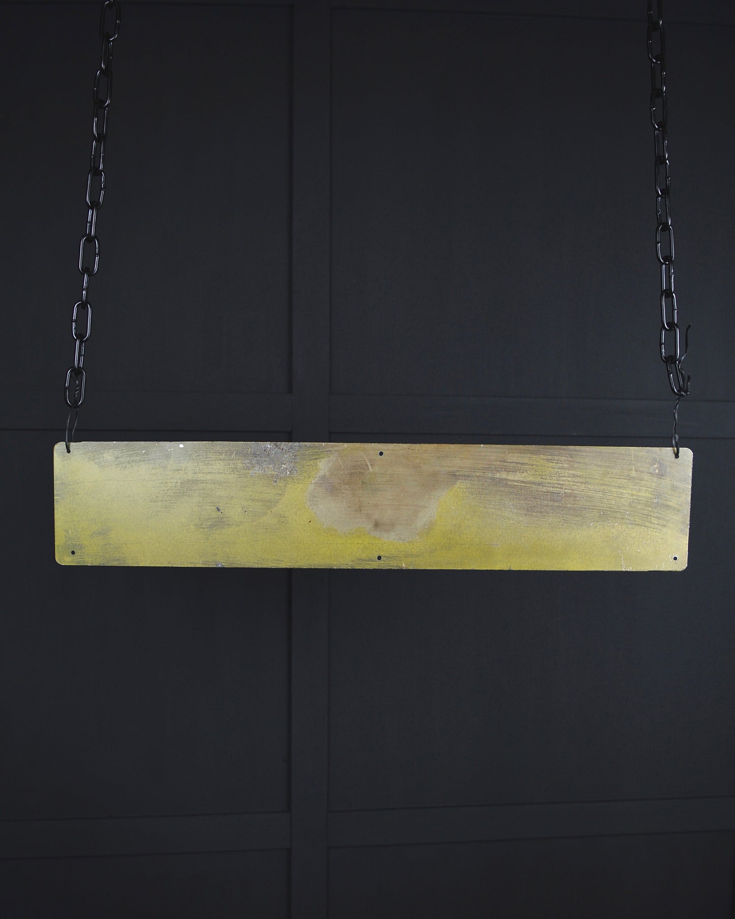 ‘The listener’ metal sign