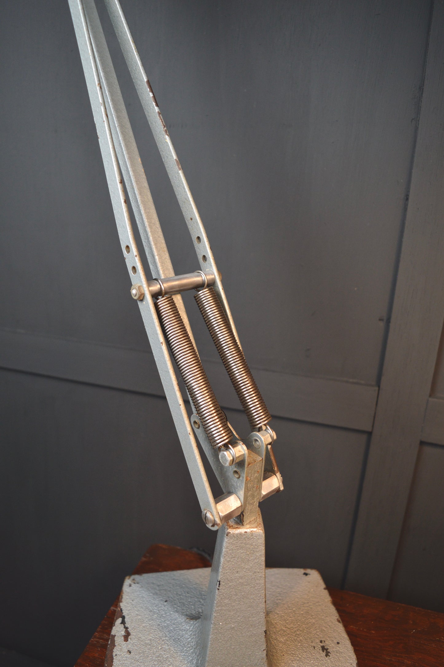 Rare 1930s Herbert Terry model 1208 anglepoise lamp