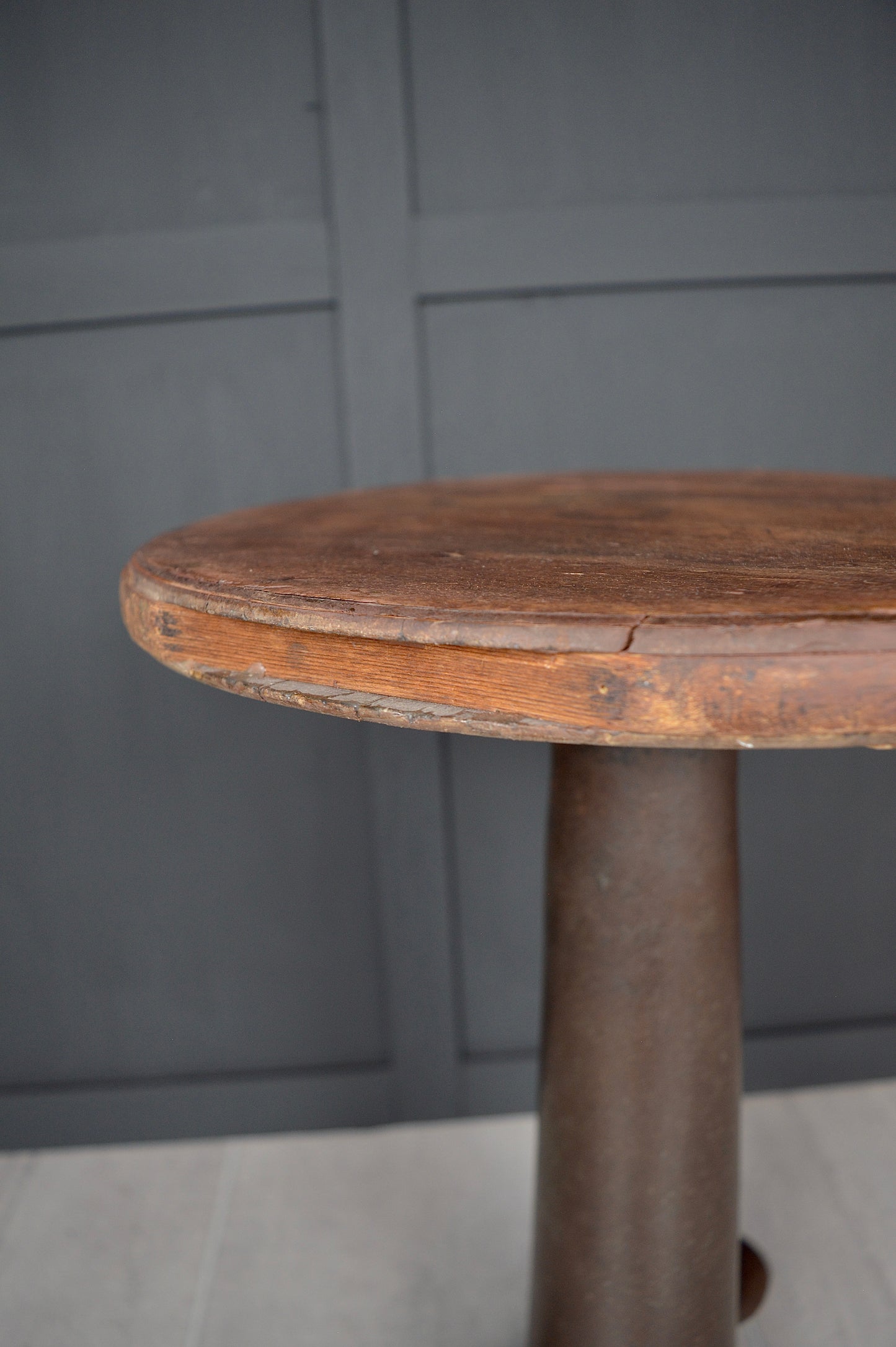 1920s singer cast iron industrial stool