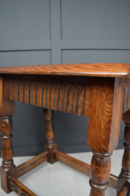 Early 20th century oak stool