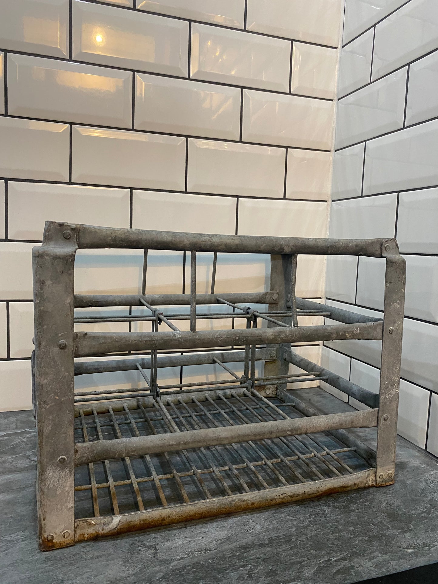 ‘Evan’s Medical’ Metal crate