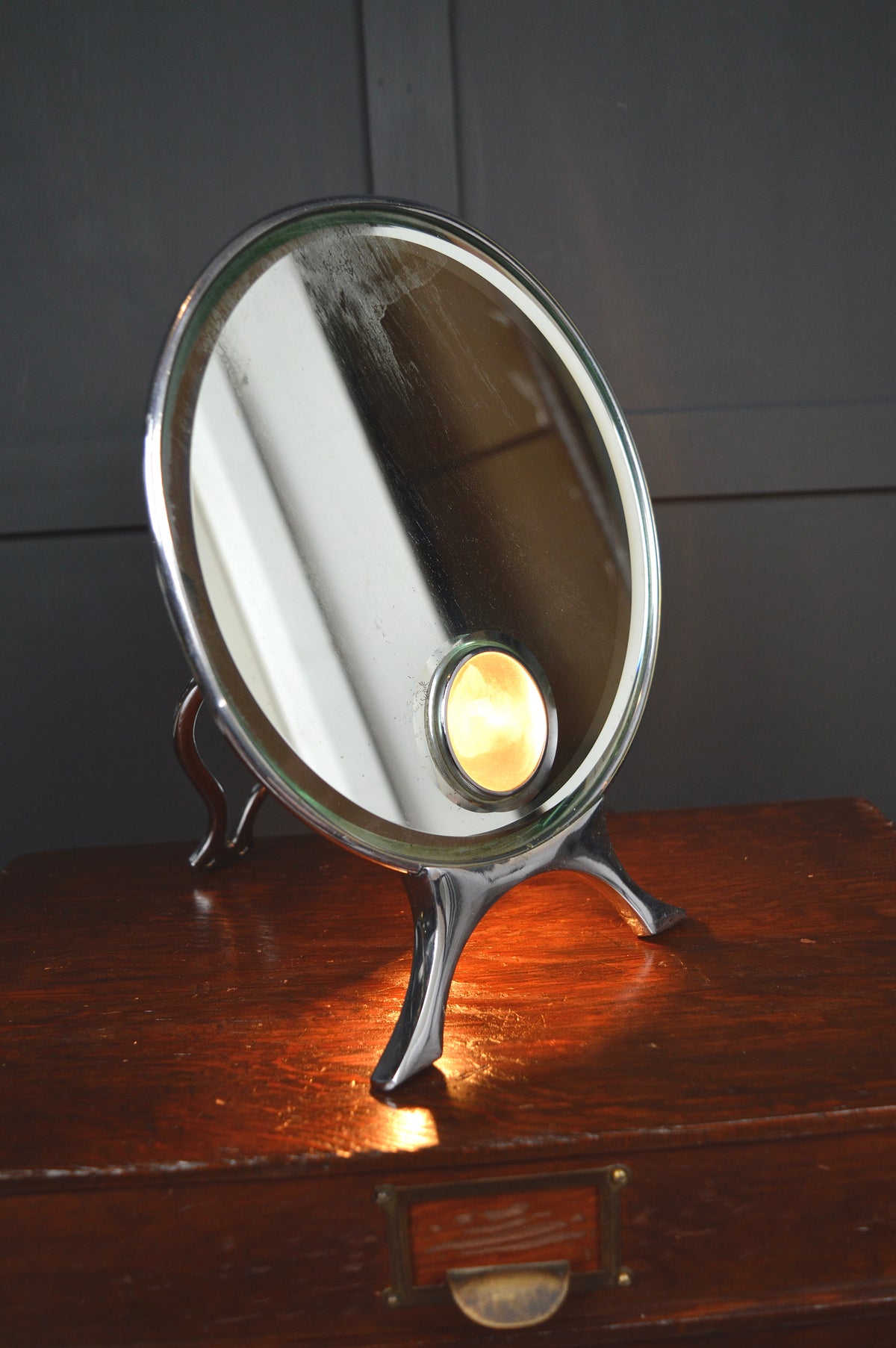 Art deco shaving mirror