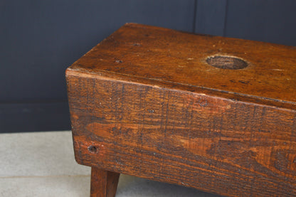 19th century Scottish vernacular “creepie” stool