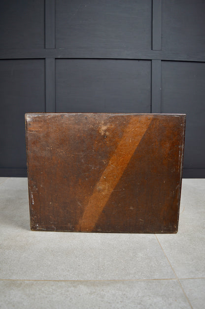 Early 20th century 4 drawer index cabinet