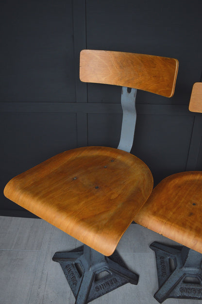 Singer industrial swivel chairs