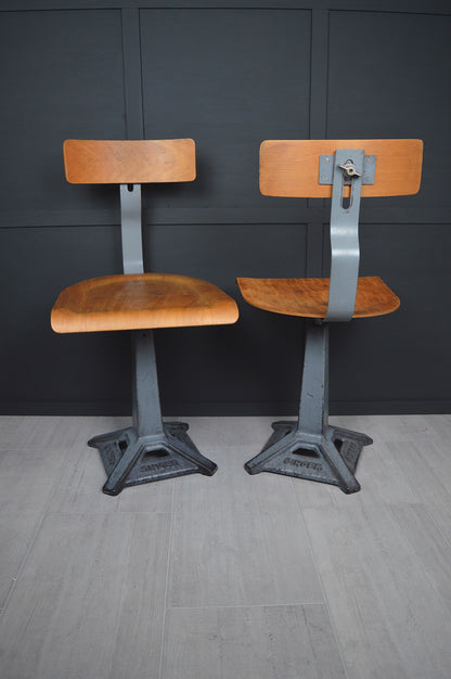 Singer industrial swivel chairs