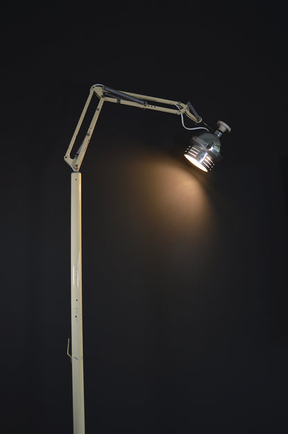 Medical Anglepoise Trolley Floor Lamp by Herbert Terry