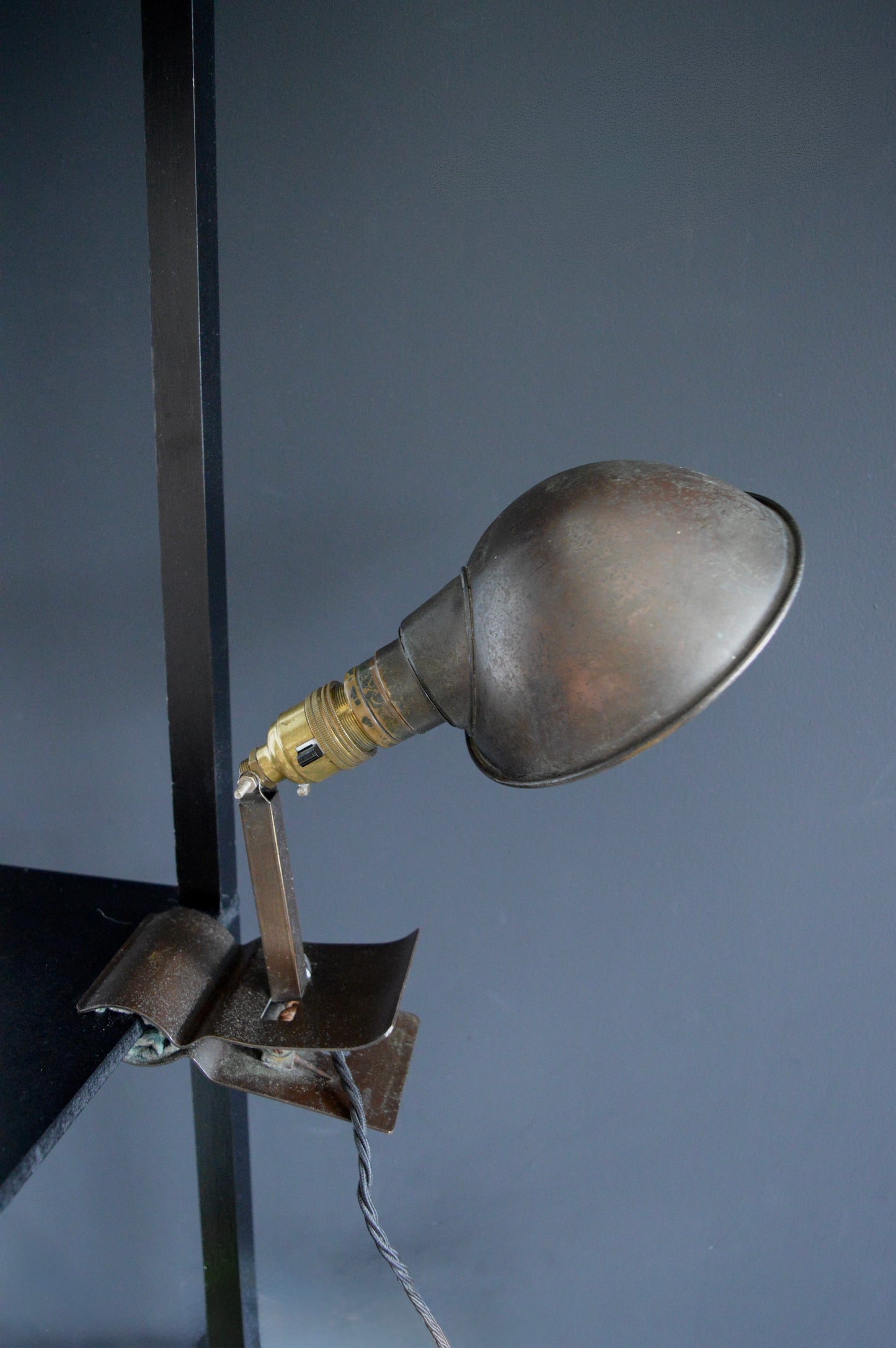 1920s 'Adjusto-Lite' clip on lamp by Farberware