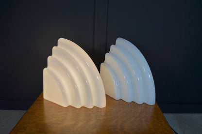Pair of Art Deco revival Kai Wall Lamps by Kazuhide Takaham