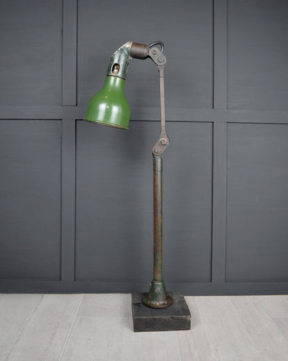 1930s Mek Elek industrial machinists lamp