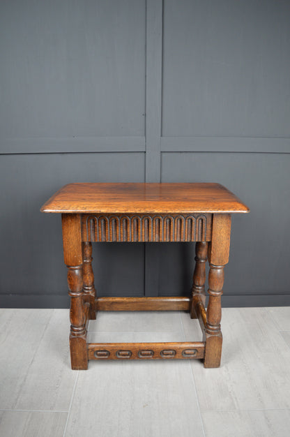 Early 20th century oak stool