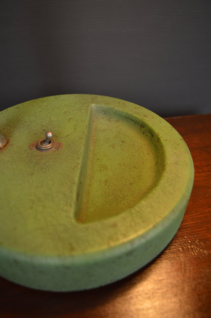 Green base 'Multilight' desk Lamp