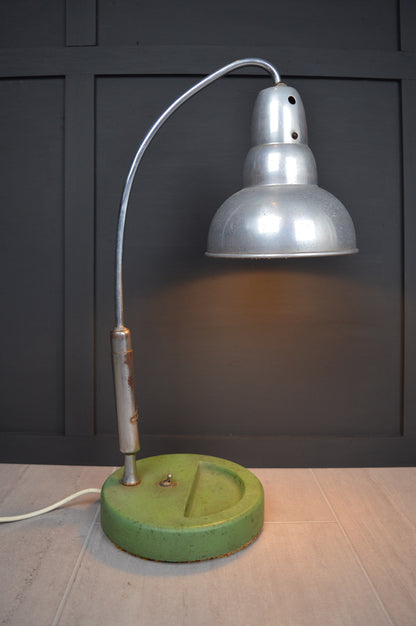 Green base 'Multilight' desk Lamp