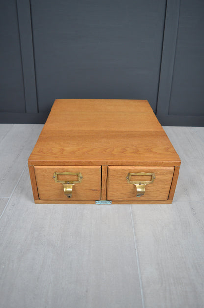 1930s Library index drawers by Libraco London