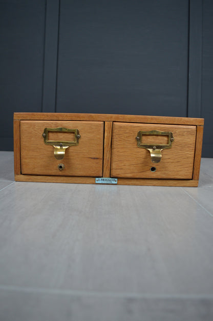 1930s Library index drawers by Libraco London