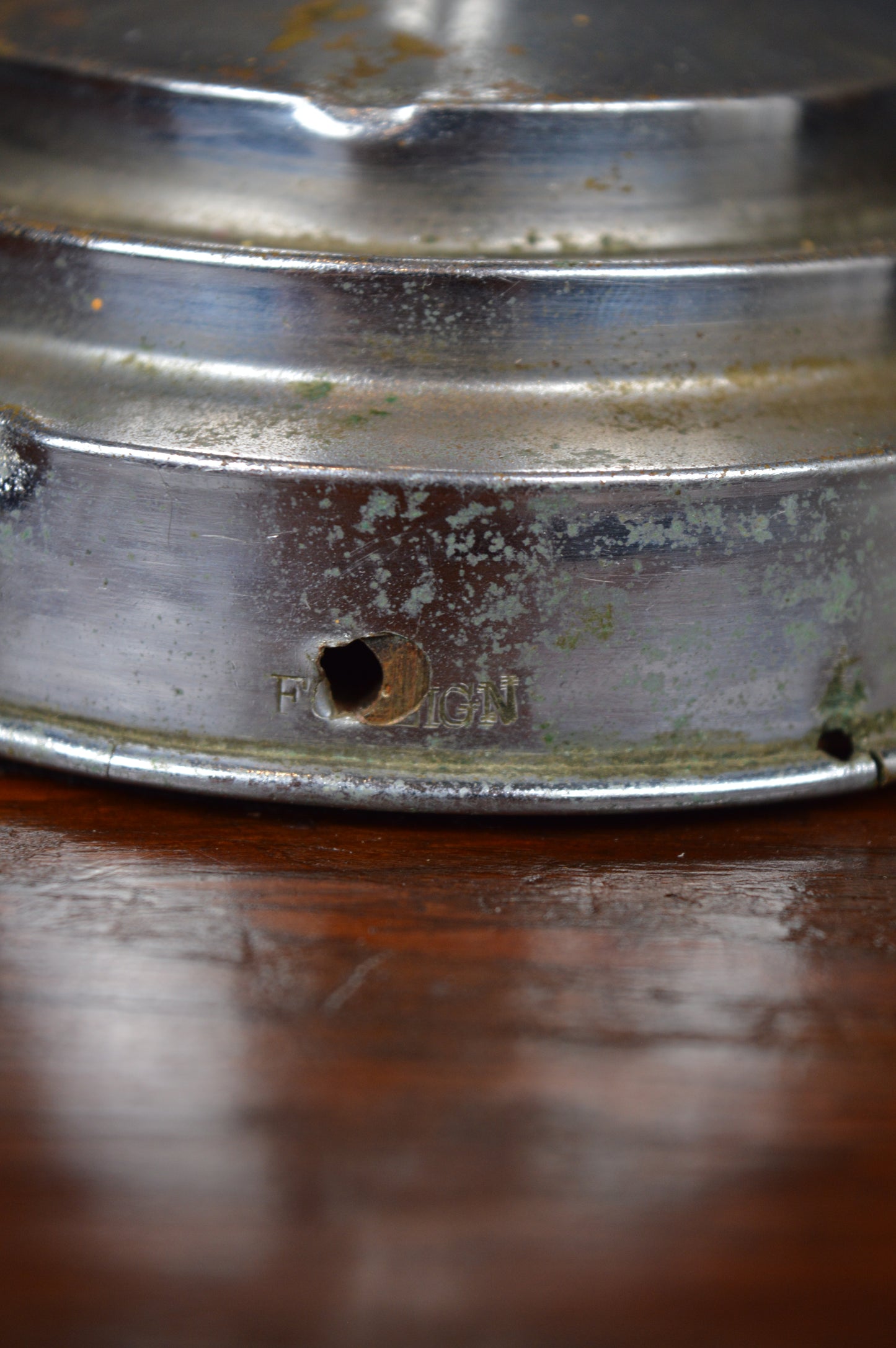 1930s chrome gooseneck lamp
