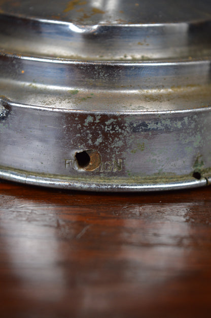 1930s chrome gooseneck lamp