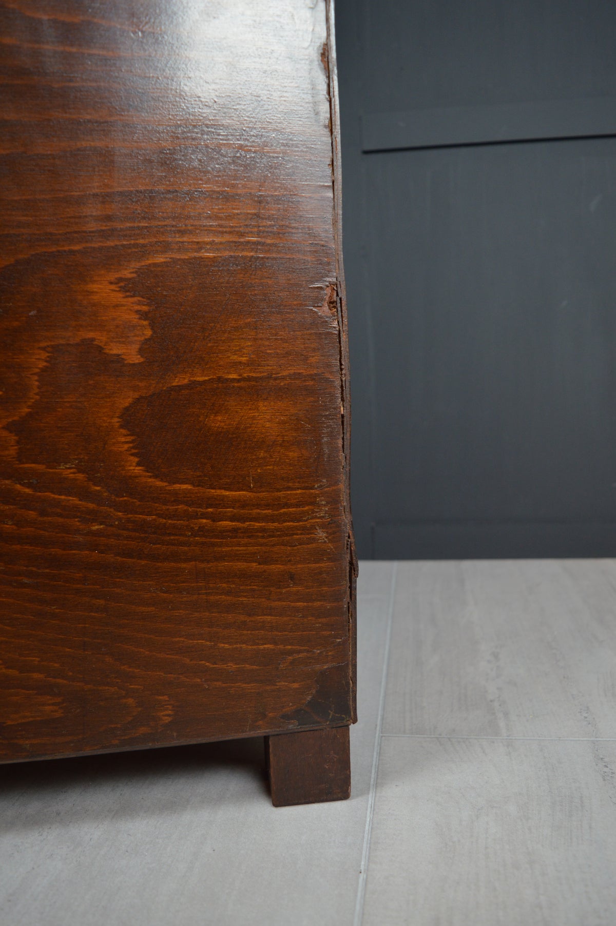 Mahogany Tambour front cabinet