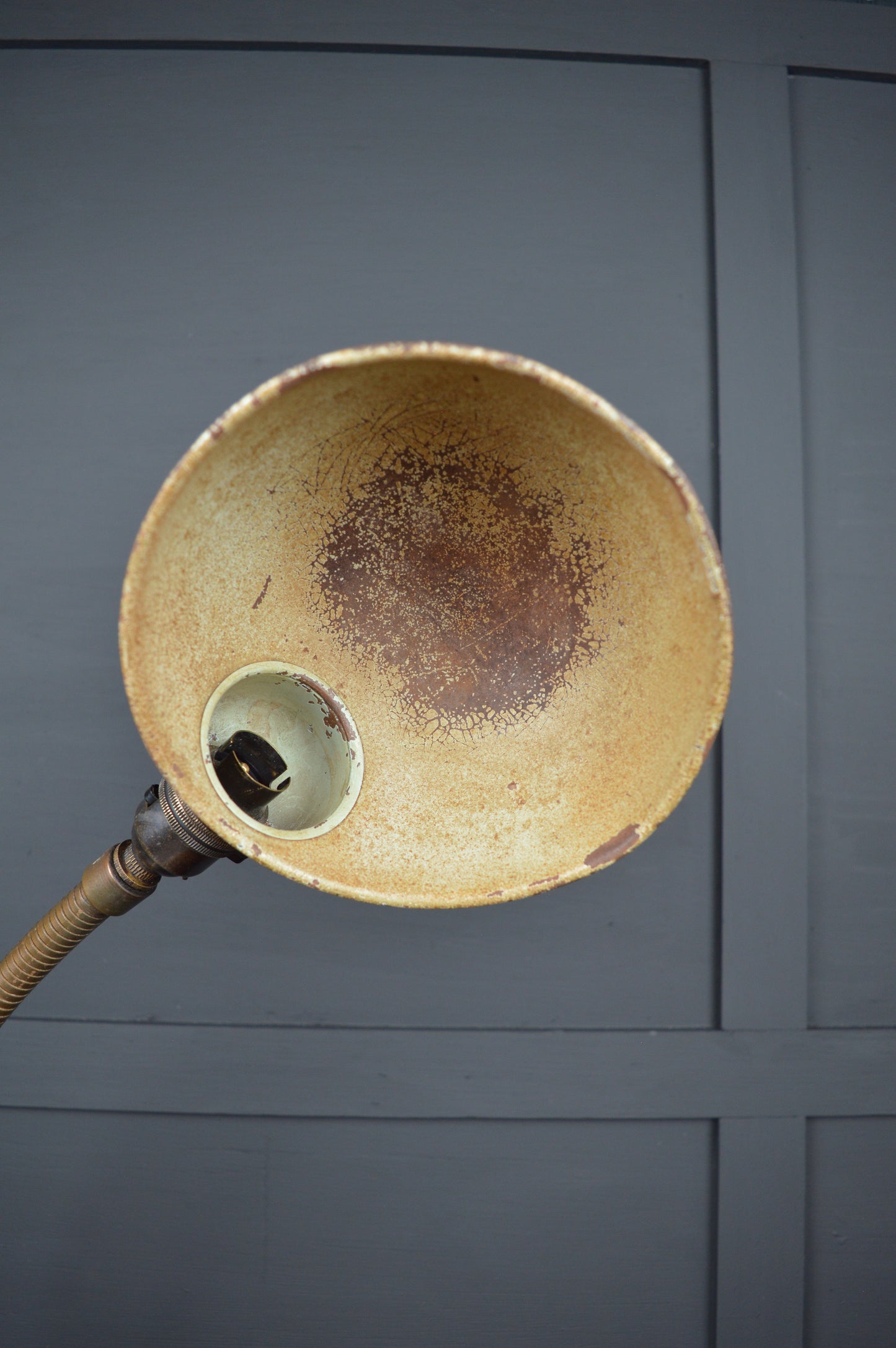 Brass "Supreme" gooseneck lamp
