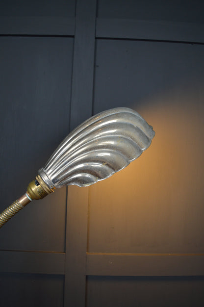 Brass gooseneck lamp