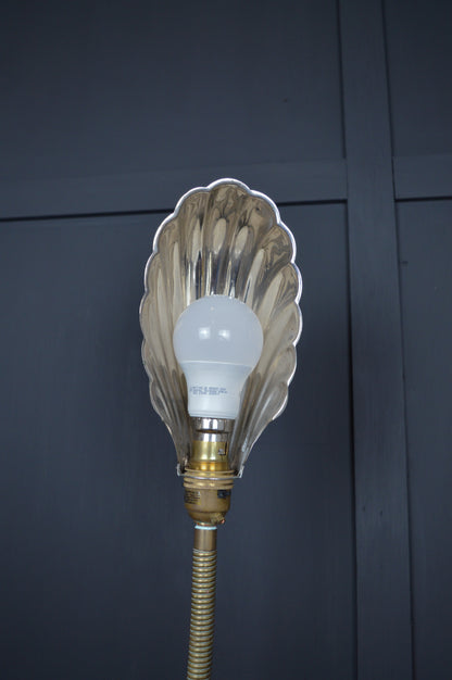 Brass gooseneck lamp
