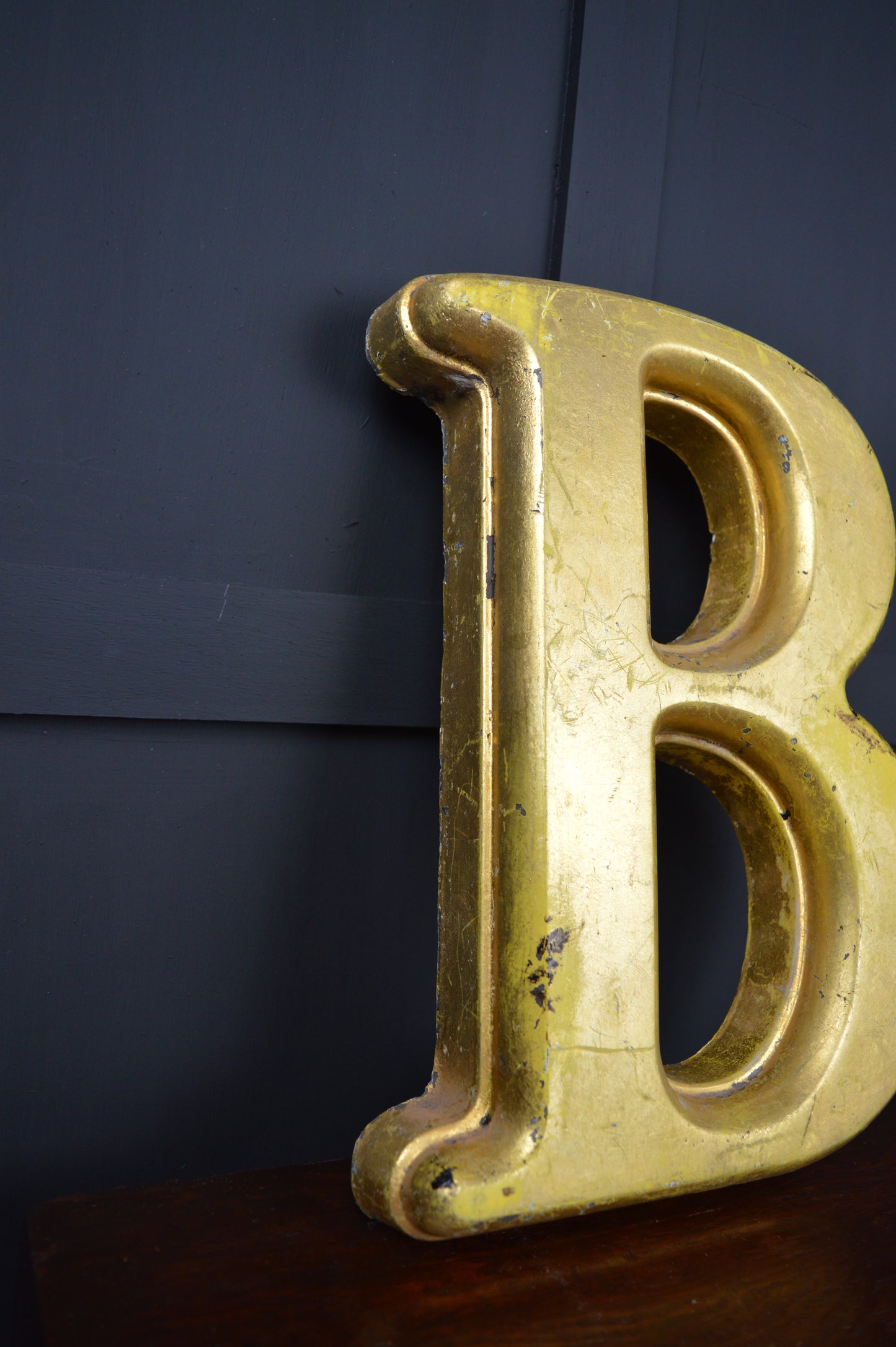 Large Gold Letter ‘B’