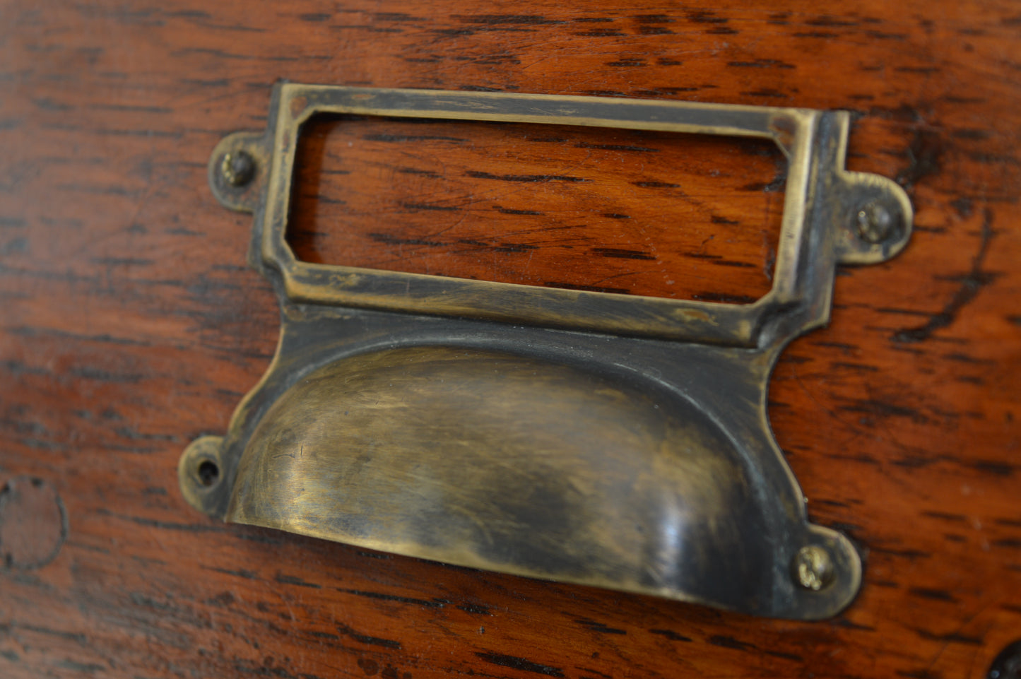 Early 20th century oak 6 drawer filing drawers