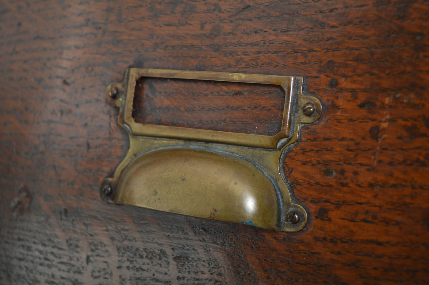 Early 20th century oak 6 drawer filing drawers