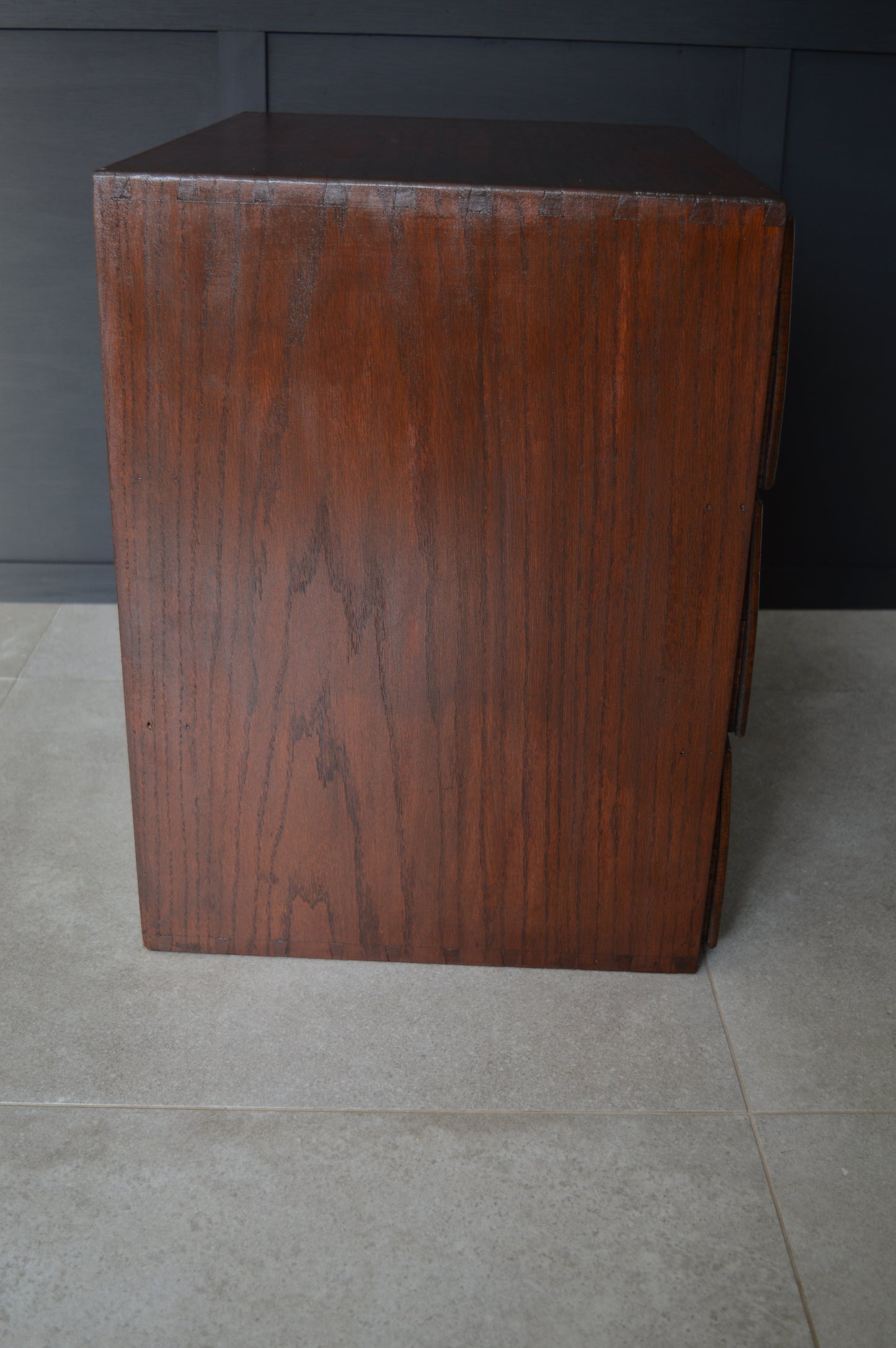 Early 20th century oak 6 drawer filing drawers