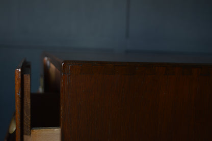 Early 20th century oak index filing drawers