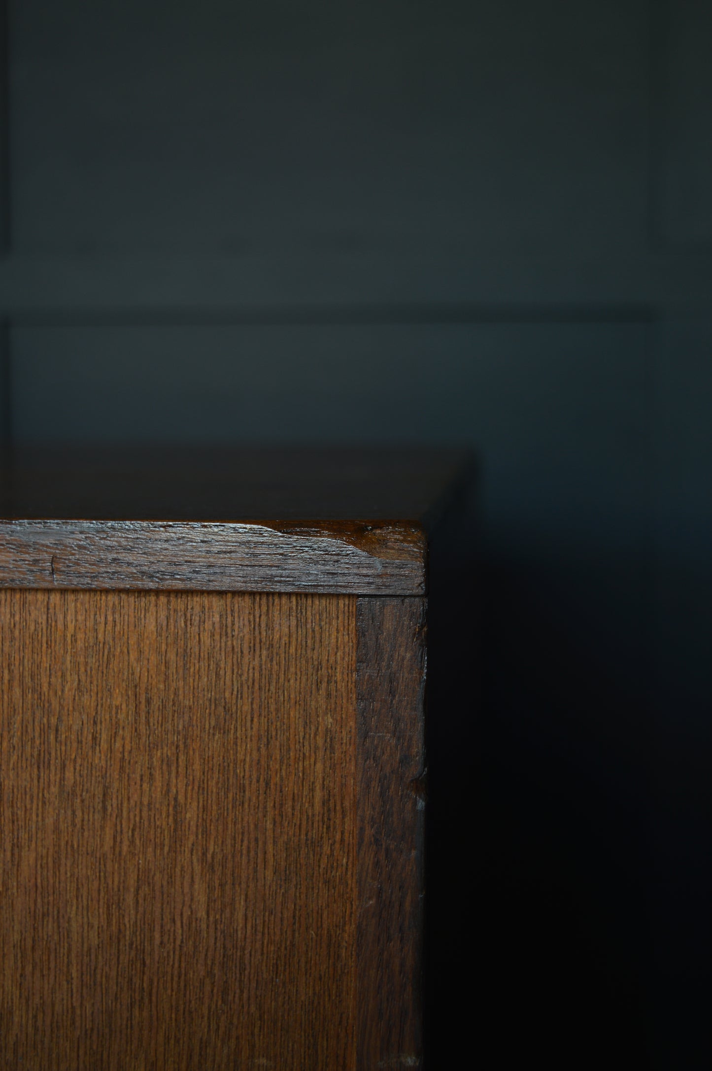 Early 20th century oak index filing drawers