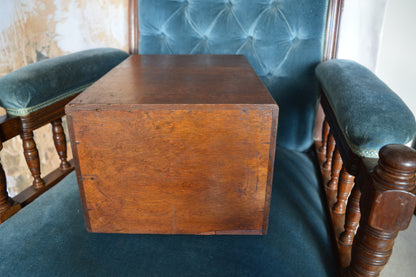 Antique Oak Index Drawer