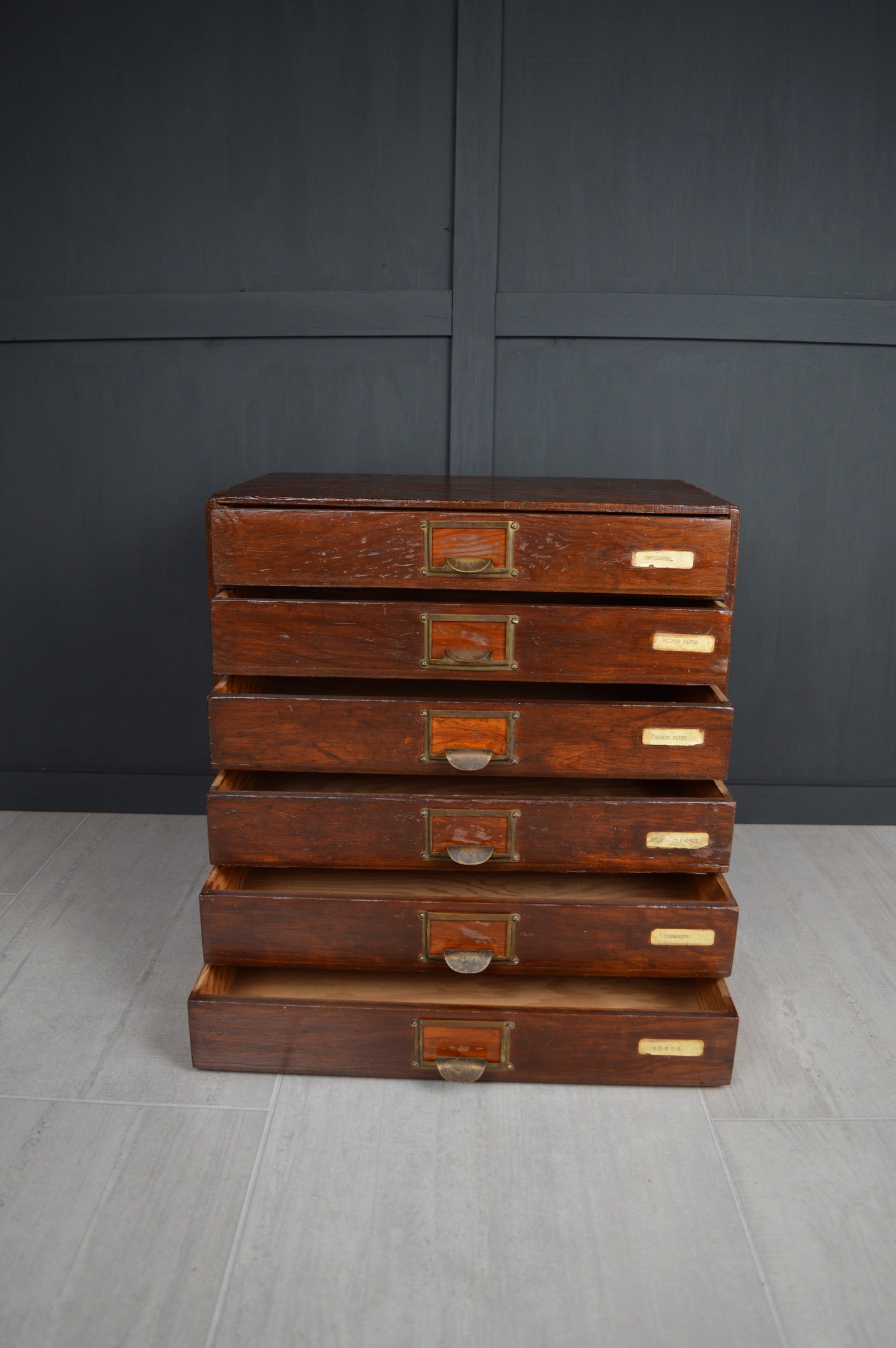 Early 20th Century Stationary Drawers