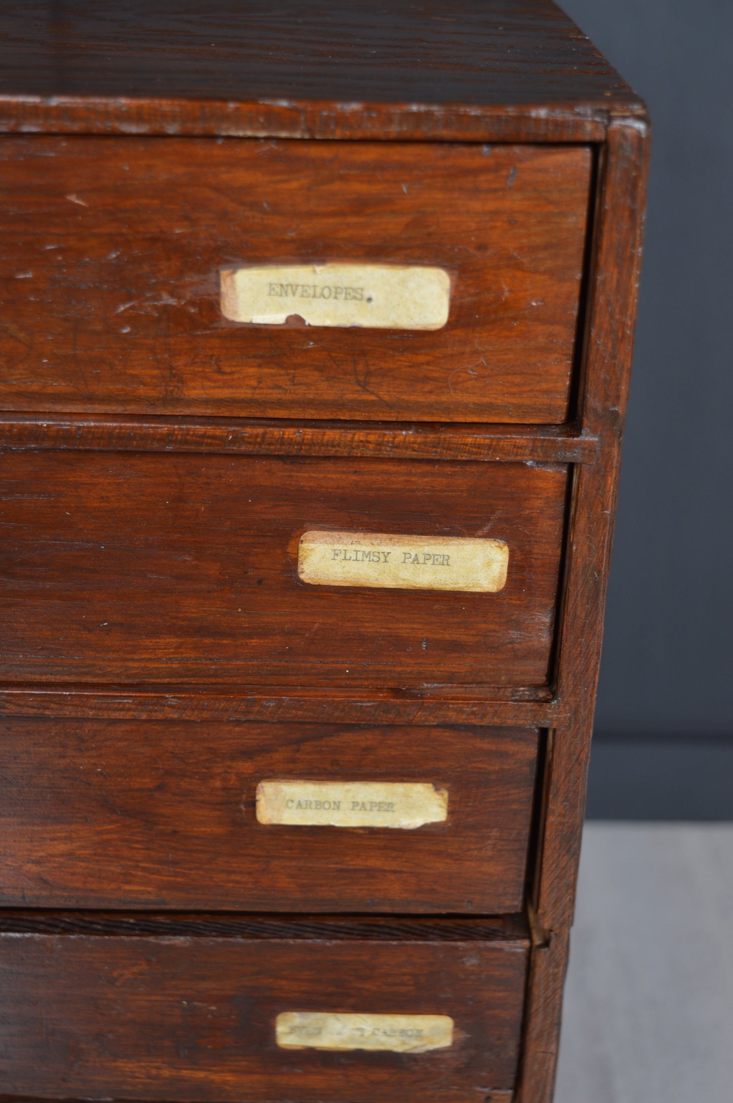 Early 20th Century Stationary Drawers