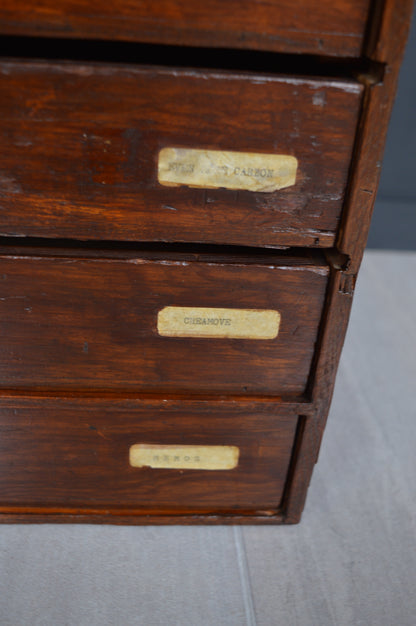 Early 20th Century Stationary Drawers