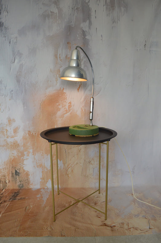 Green base 'Multilight' desk Lamp